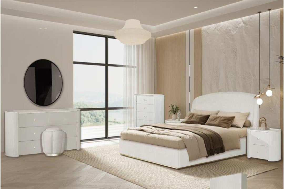 غرفة نوم نيو كلاسيك 6 ابواب RM-2501 