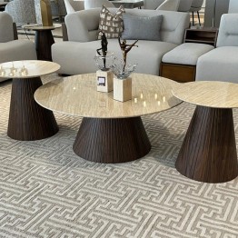 Modern 3-piece tea table set TG-2416C