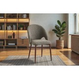 طاولة طعام 6 كراسي مودرن دائرية  TG-2410/A389 