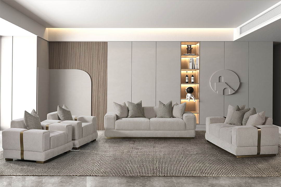 طقم كنب مودرن  5قطع YP-8077 