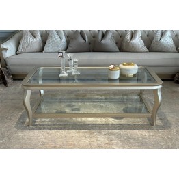 Modern 3 Piece Champagne Tea Table Set T-07
