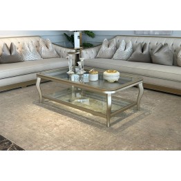 Modern 3 Piece Champagne Tea Table Set T-07