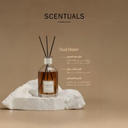 A 250ml perfume with woody notes
