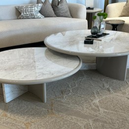 Modern 3 Piece Champagne Tea Table Set T-07