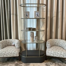 display racks, 3 pieces - golden color SJ-120254