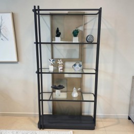 display racks, 3 pieces - golden color SJ-120254
