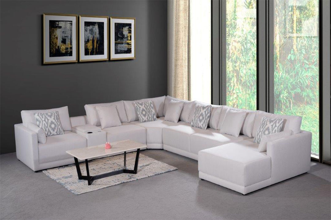 طقم كنب زاوية اماراتي Deluxe